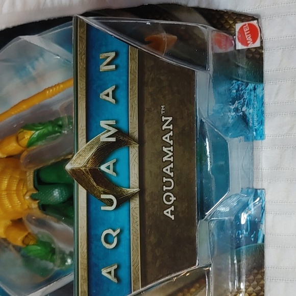 New Sealed 2018 DC/Mattel Aquaman Figurine - Picture 5 of 7